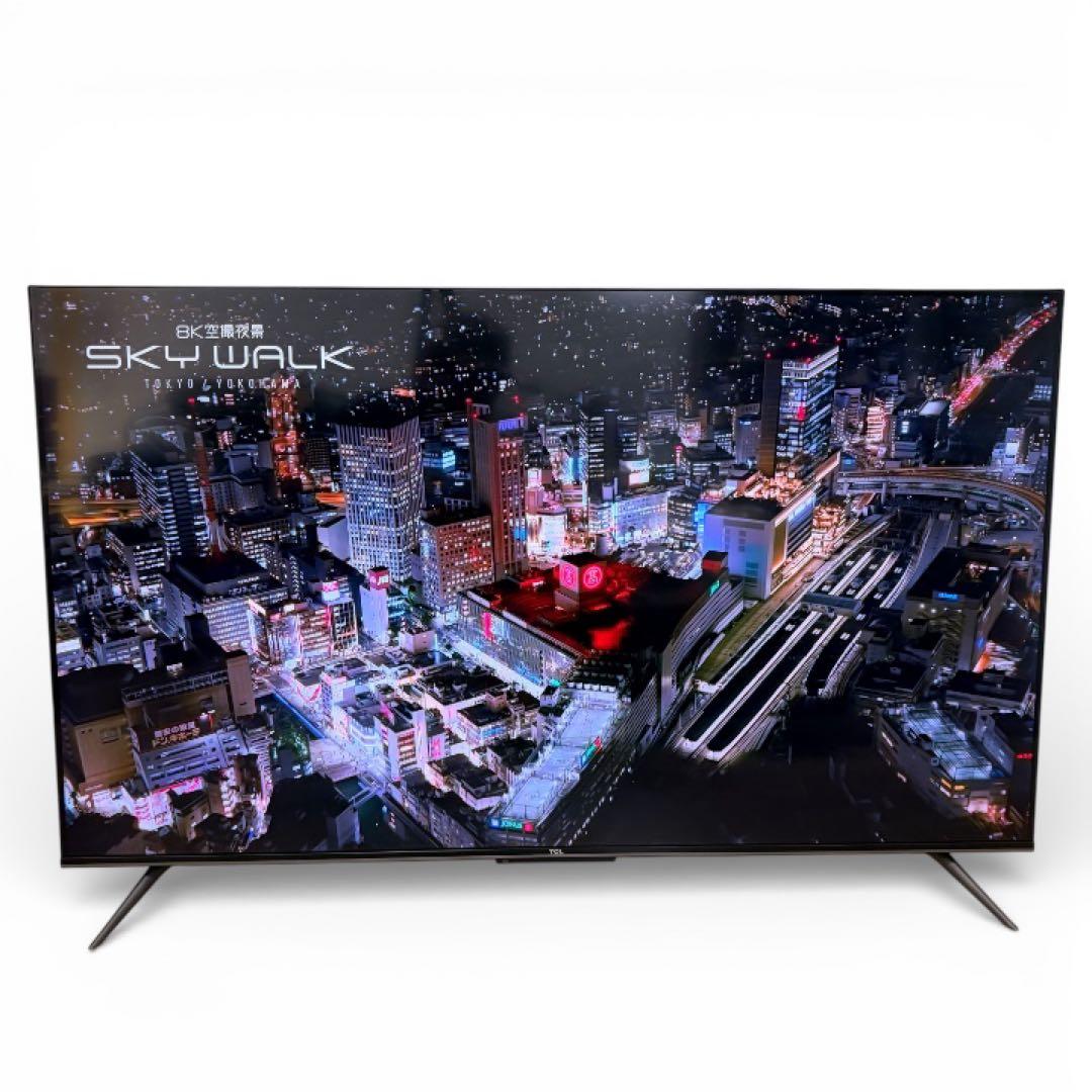 Google搭載 50V型 4Kチューナー内蔵スマートTV＜TCL＞50P745