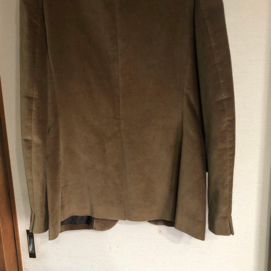 希少 A.P.C. ベロア テーラードジャケット ブラウン フランス製
