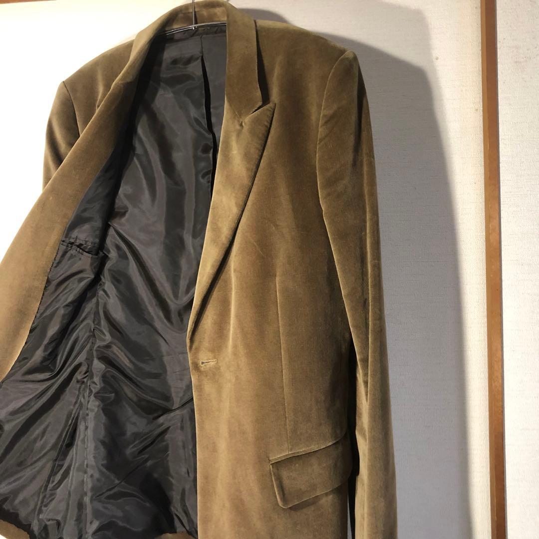 希少 A.P.C. ベロア テーラードジャケット ブラウン フランス製