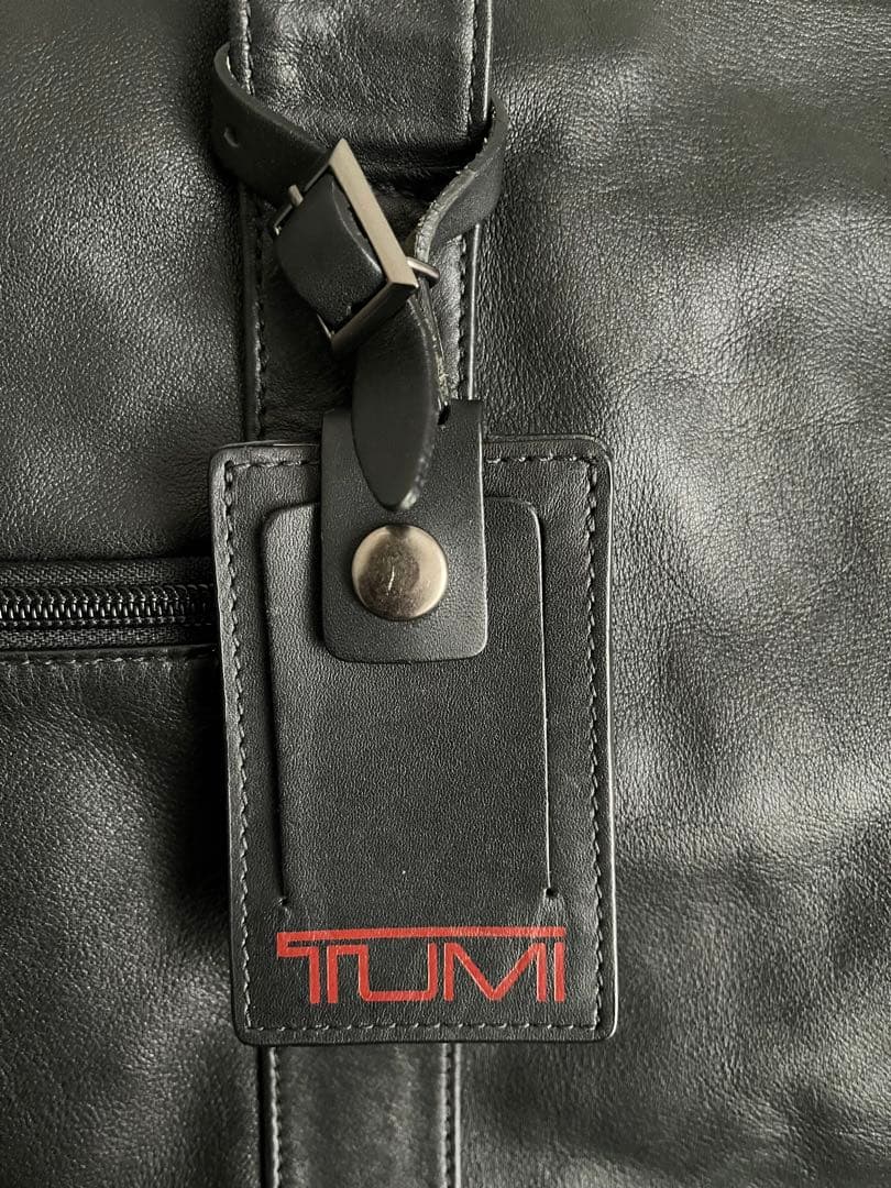 希少　TUMI オールレザー　ボストンバッグ　革　ブラック　旅行バッグ