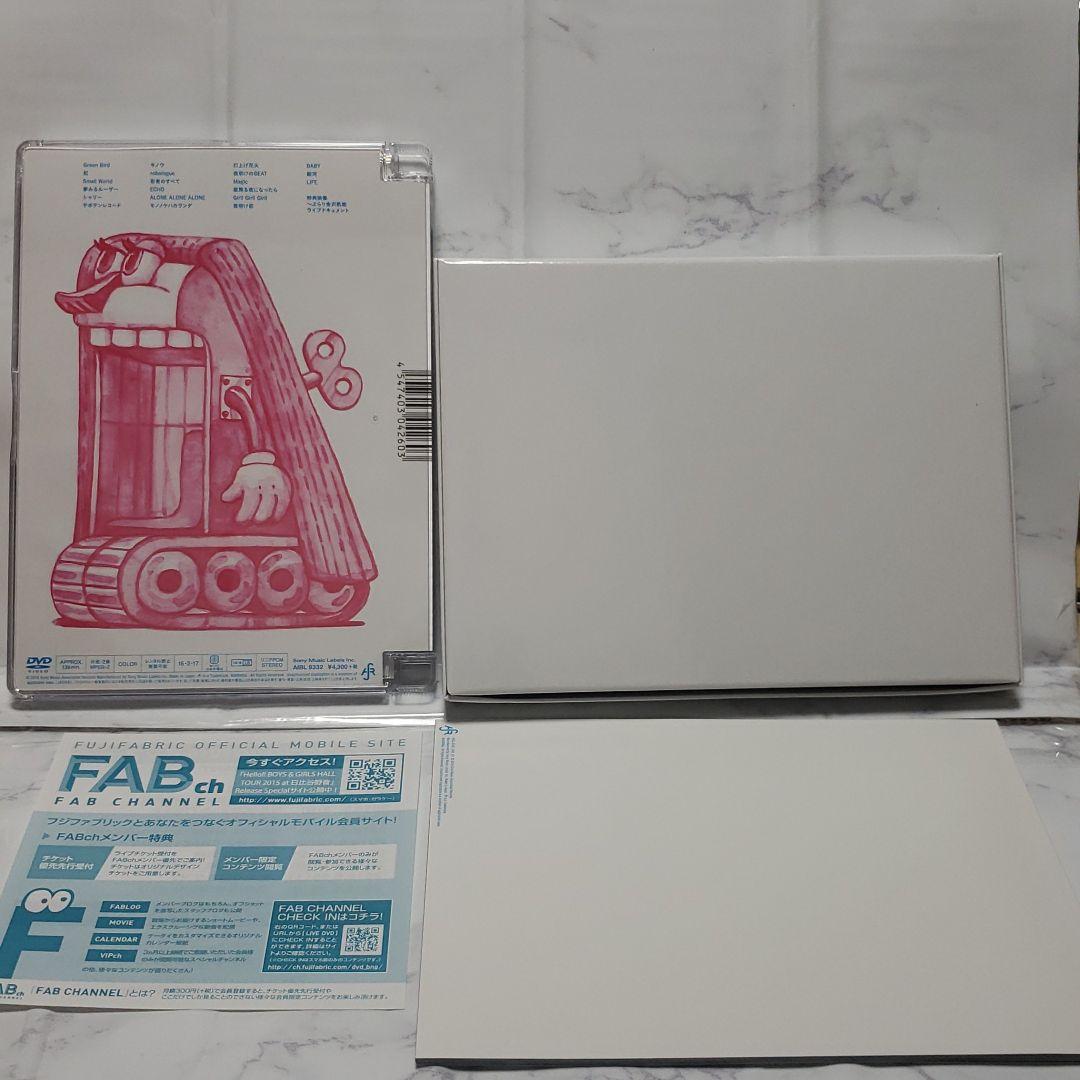 2015 DVD フジファブリック 日比谷野音 TOUR LIVE HALL