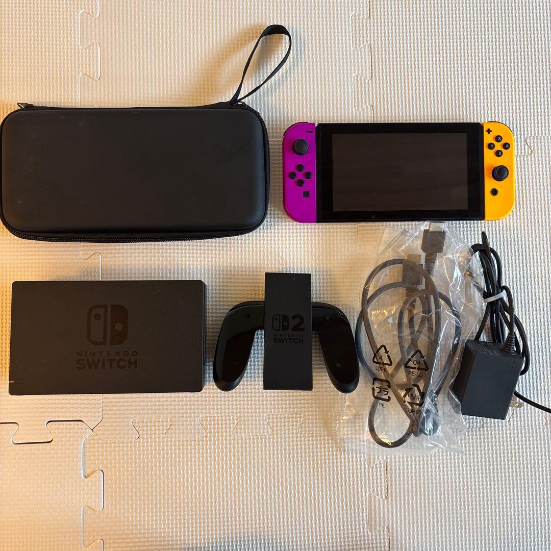 Nintendo Switch 本体 紫オレンジジョイコン