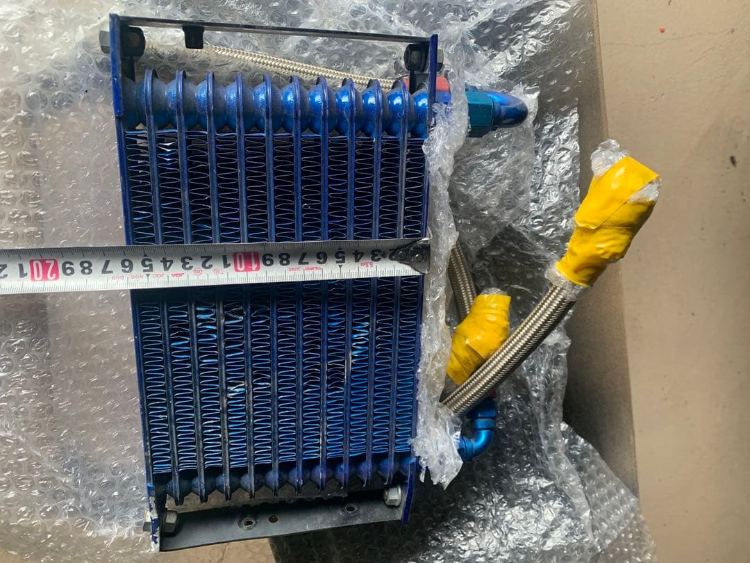 アリスト　ドリフト　アールズ　オイルATFクーラー　汎用　メッシュホース