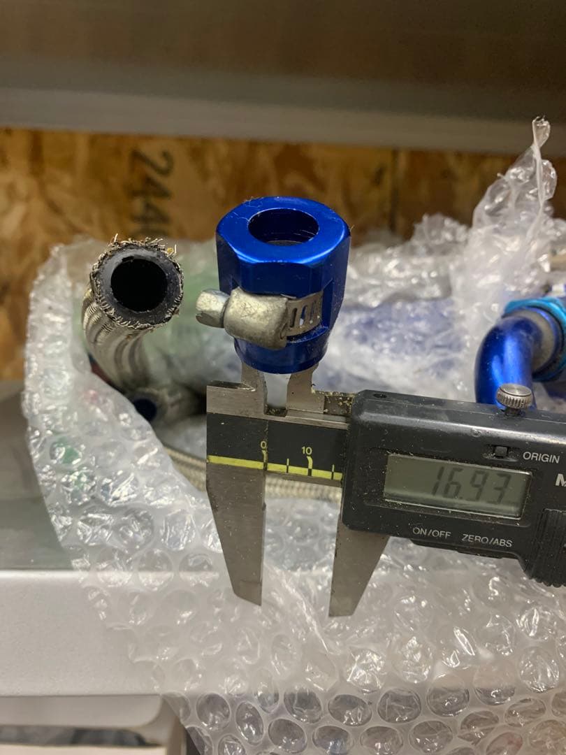 アリスト　ドリフト　アールズ　オイルATFクーラー　汎用　メッシュホース