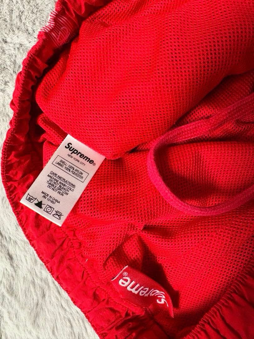 Supreme シュプリーム パンツ クラシックロゴ トラックパンツ レッド