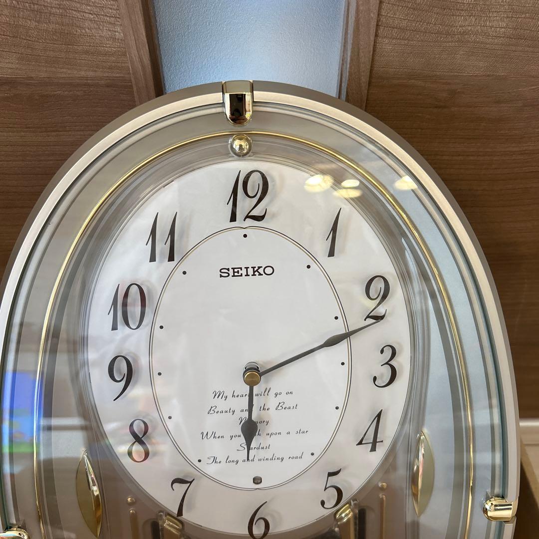 【新品】SEIKOセイコー Lueur ハイファイ音源 AM628B 壁掛時計