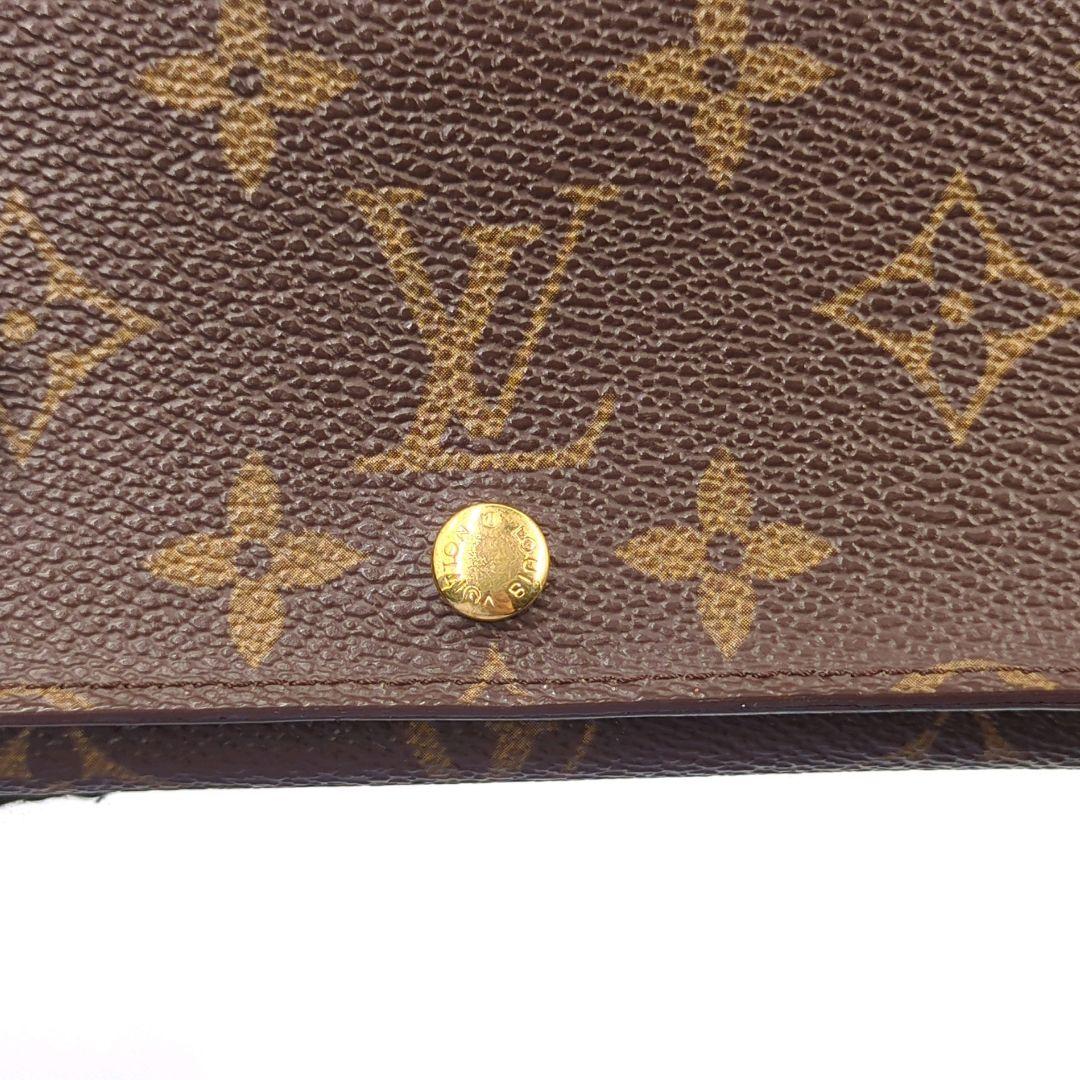 Louis Vuitton ポルトモネビエ　トレゾール　二つ折り財布モノグラム