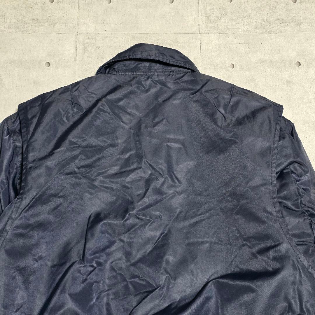 希少90s NAFNAFナフナフMA-1フライトジャケットMショート丈 ネイビー