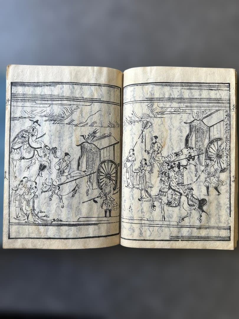 江戸期 和本『釈迦八相物語』1〜4巻 4冊セット 仏教 絵入 釈迦一代記