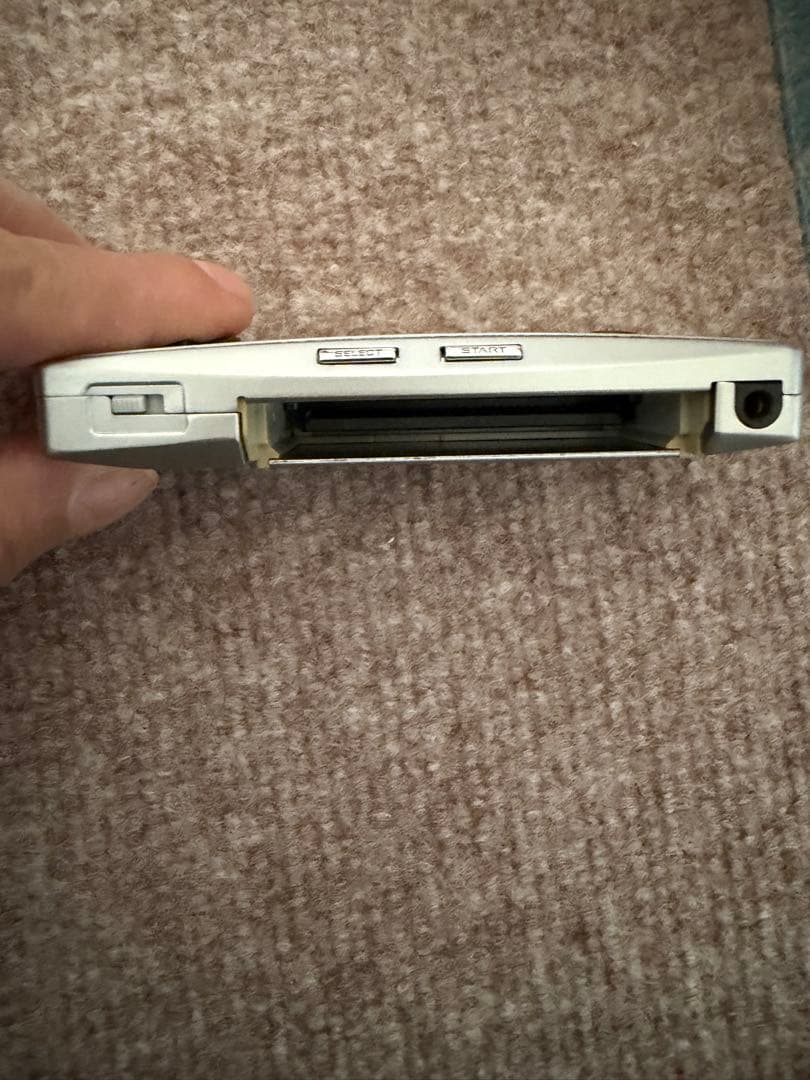 ゲームボーイミクロ 本体 シルバー MOTHER3 ファイナルファンタジーⅥ