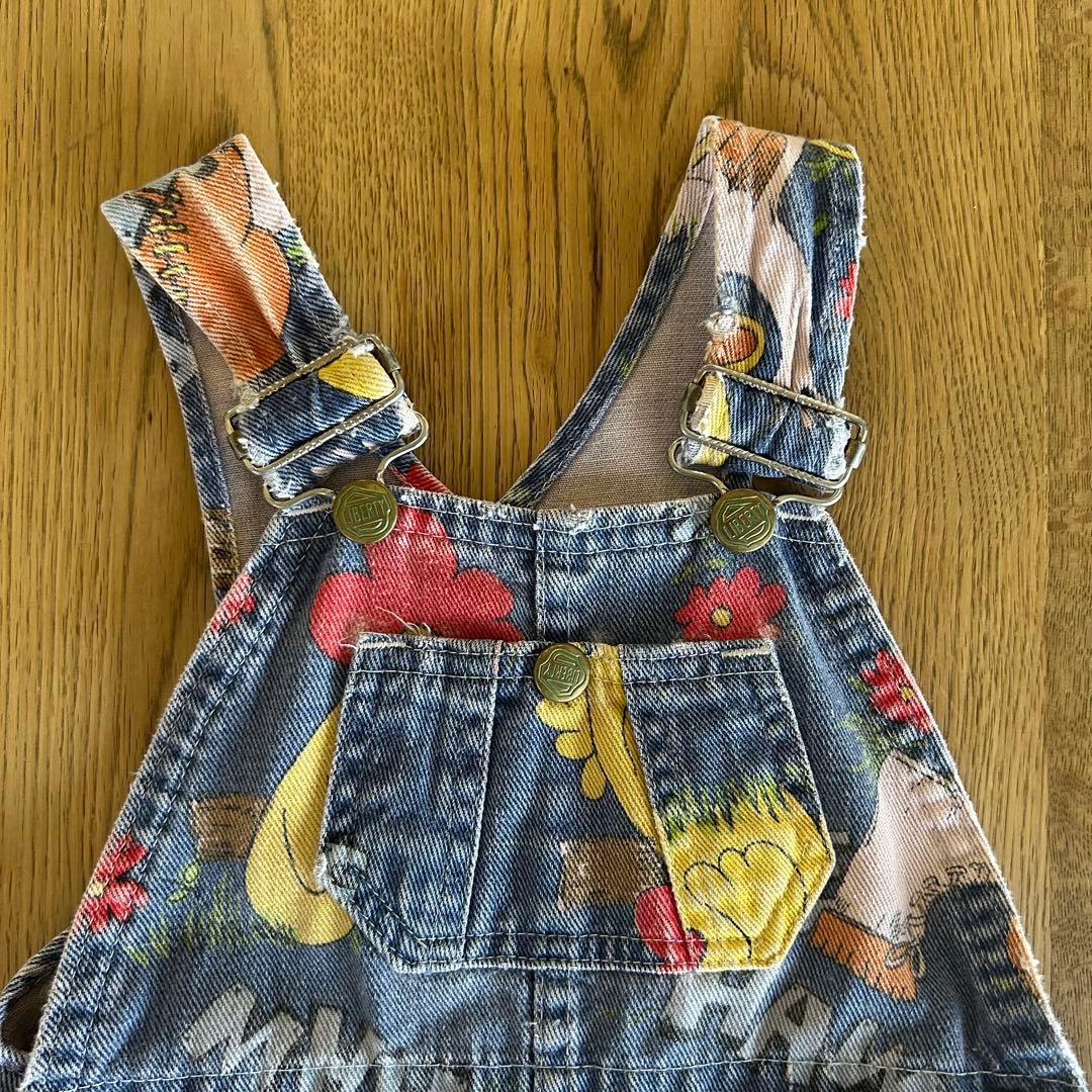 70s LIBERTY オーバーオール \"HEE HAW キッズヴィンテージ