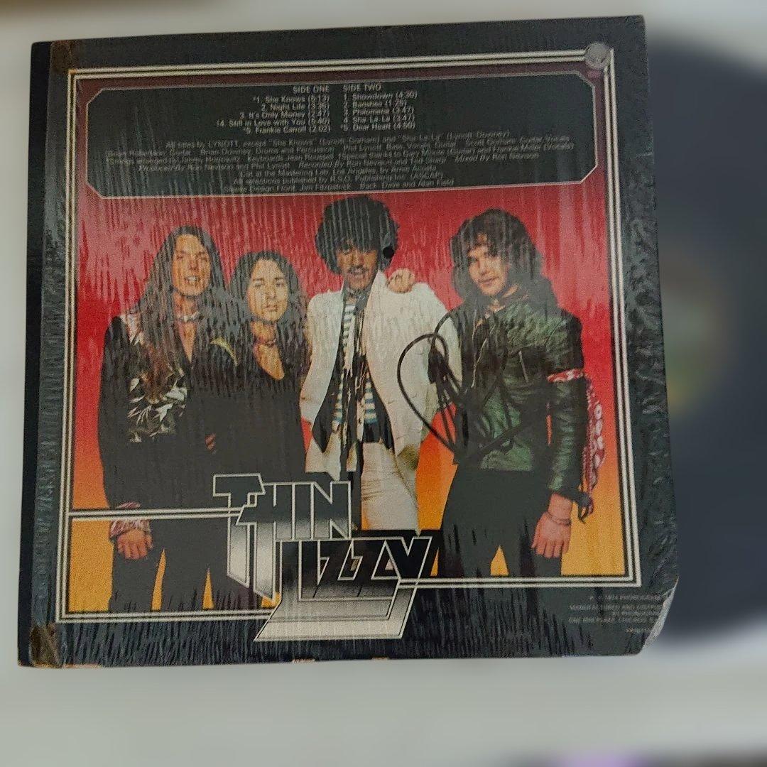 【ブライアン・ロバートソンのサイン入】Thin Lizzy/Nightlife