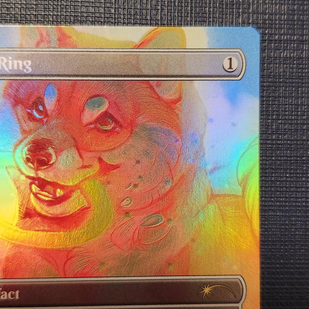 MTG 太陽の指輪 ボーダーレス Foil a1