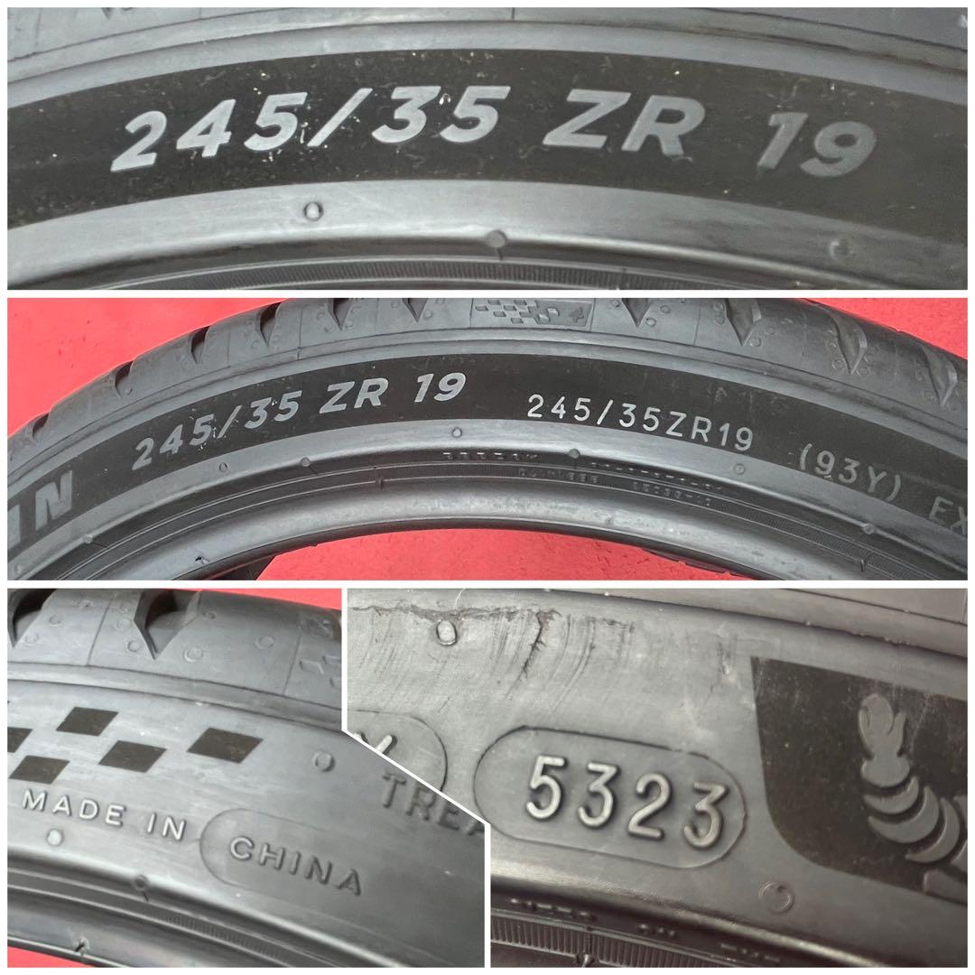 送料込2023年製245/35ZR19 93Y4本ミシュランPILOTスポーツ5