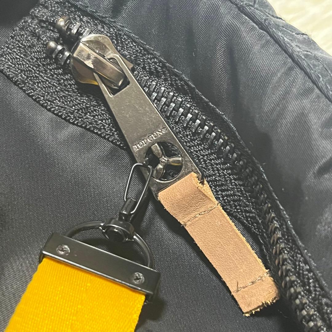 【美品】TOP GUN TYPE B-15 ミリタリージャケット S