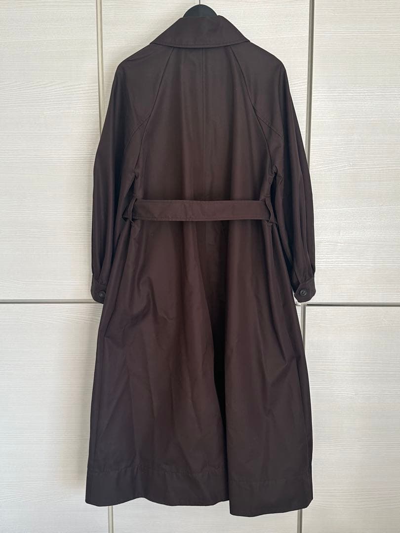 新品　タグ付　ノーブル　トレンチコート　38 ブラウン