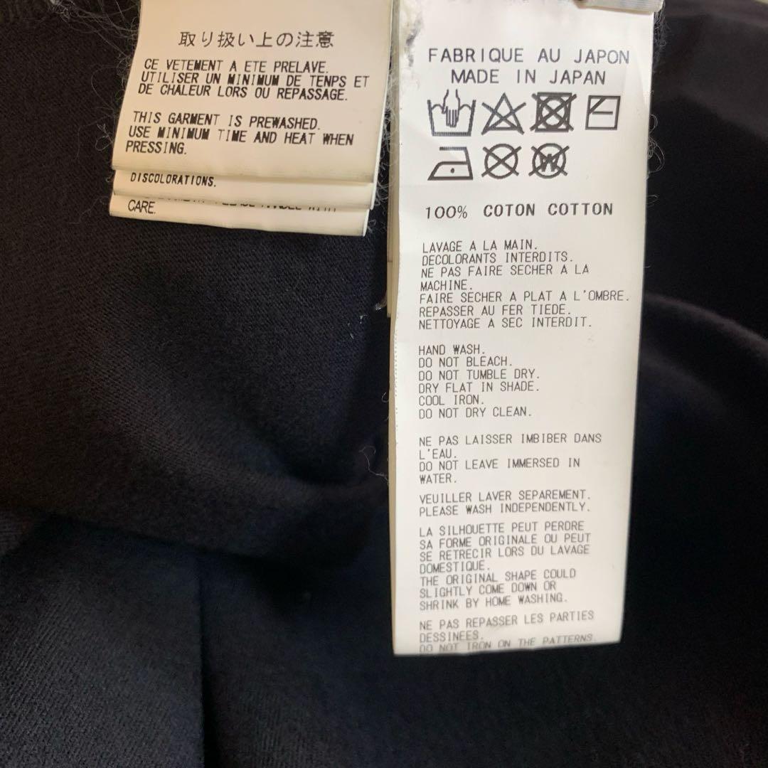 yohji yamamoto pour homme Tシャツ　プリント　黒3