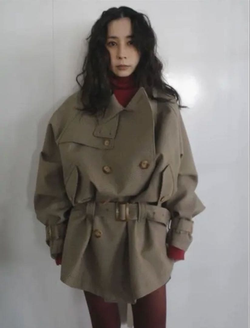 ジャケット・アウター Ameri VINTAGE DADDY MIDI TRENCH COAT