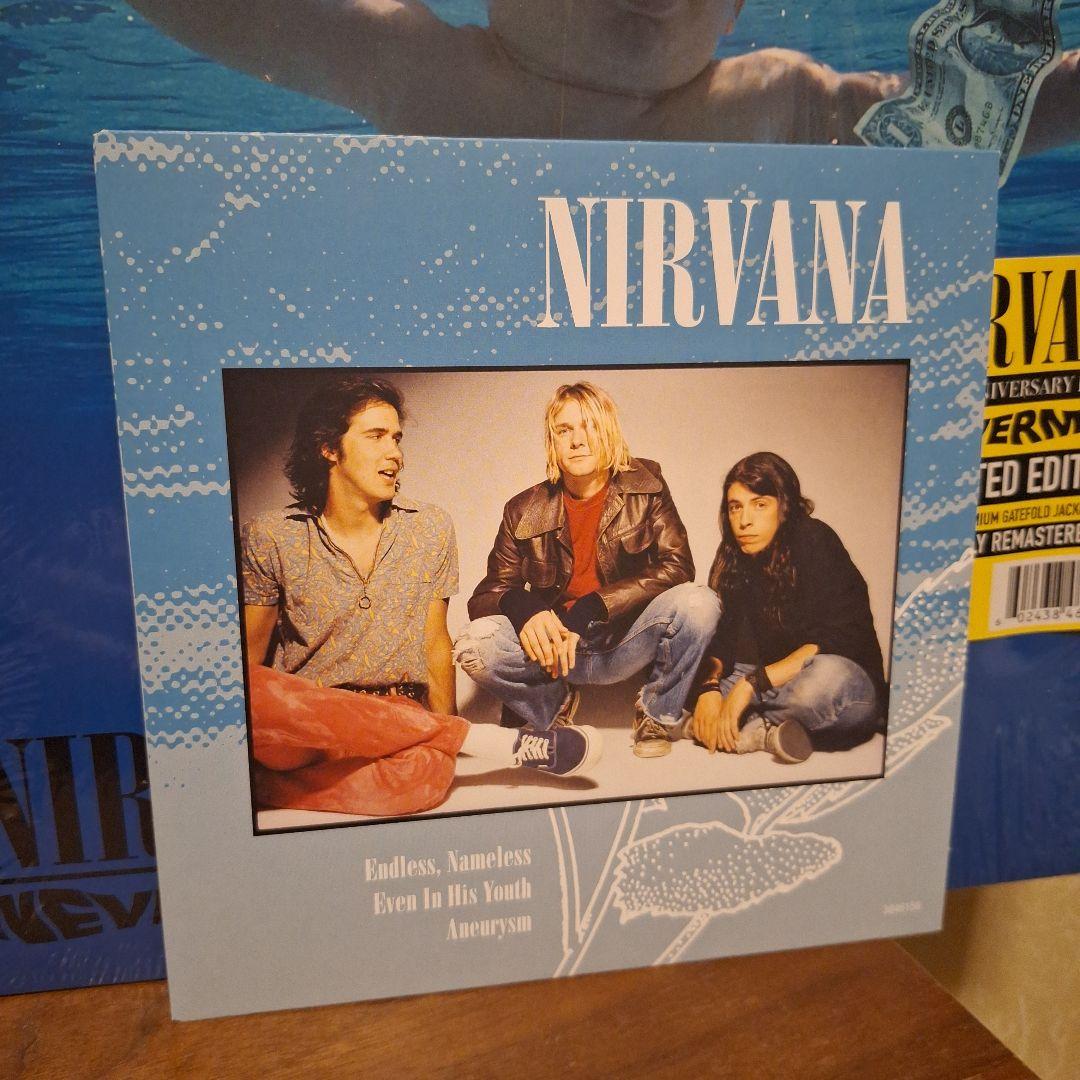 【美品】NIRVANA NEVERMIND レコード 7inch付