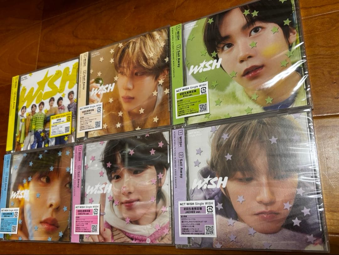 NCT WISH 初回盤 CD セット