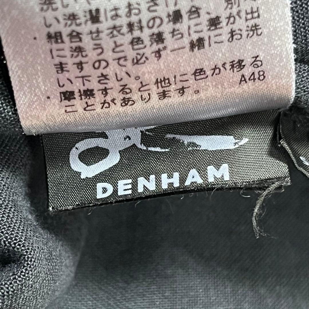 ジャケット・アウター 900 DENHAM APEX BOMBER Washed Black Sz S