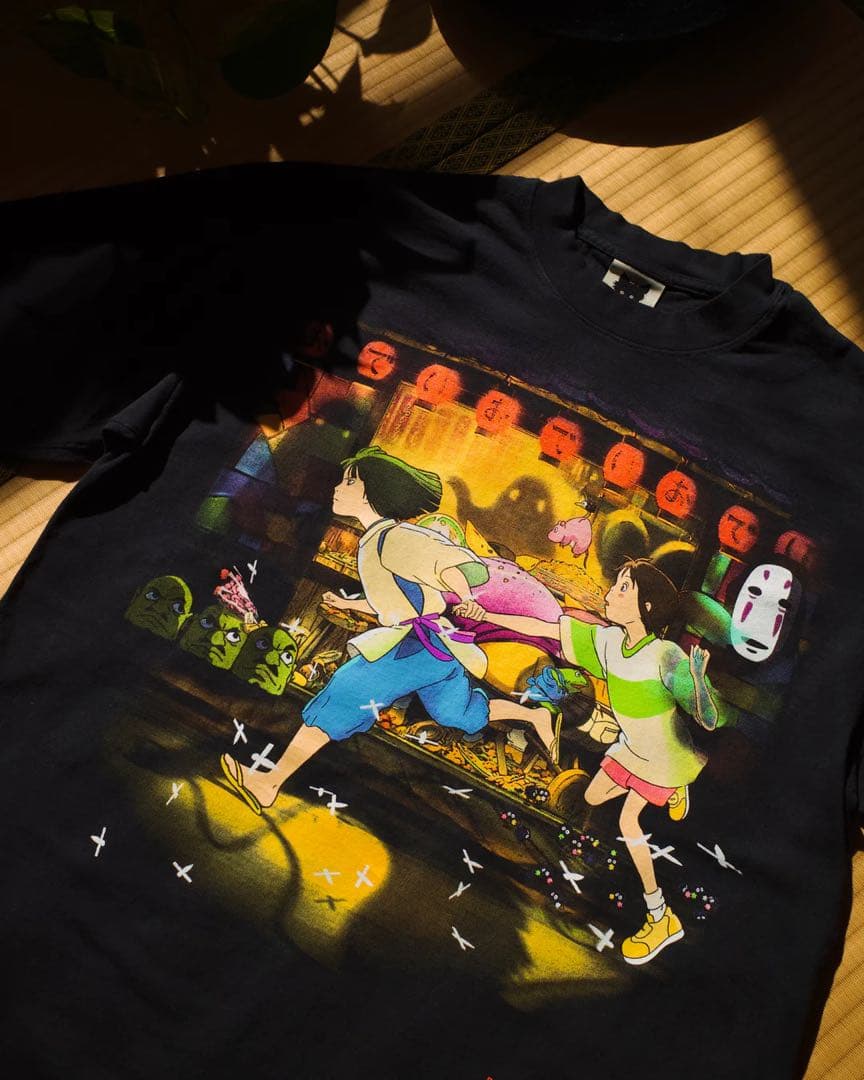 千と千尋の神隠し ジブリ 宮崎駿 Tシャツ Spirited Away XXL