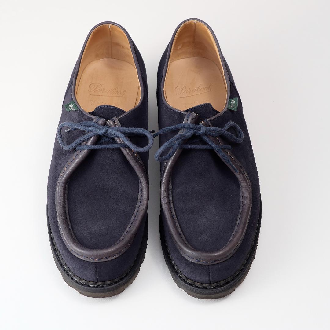 Paraboot MICHAEL ミカエル ネイビー スエード 41.5 靴