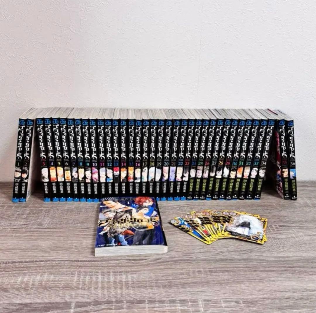 週末SALEブラッククローバー 1〜36巻＋外伝カルテットナイツ１巻カード11枚