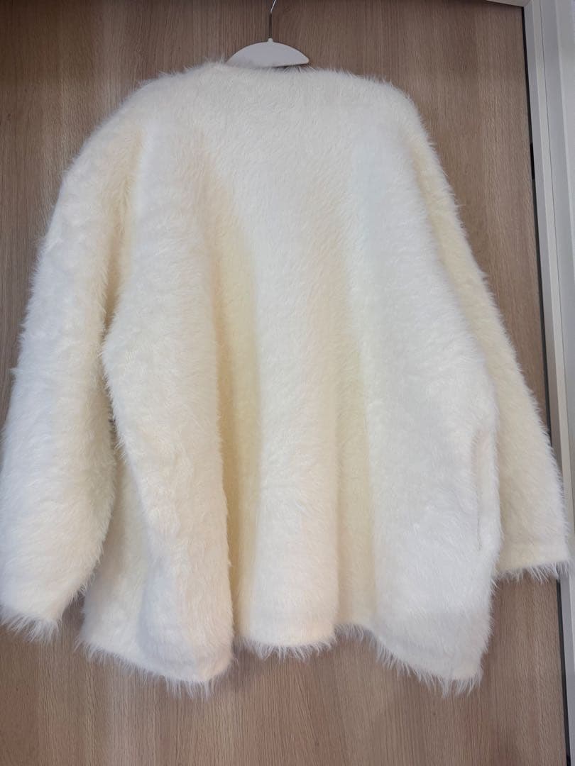 leema mohair touch cardigan カーディガン