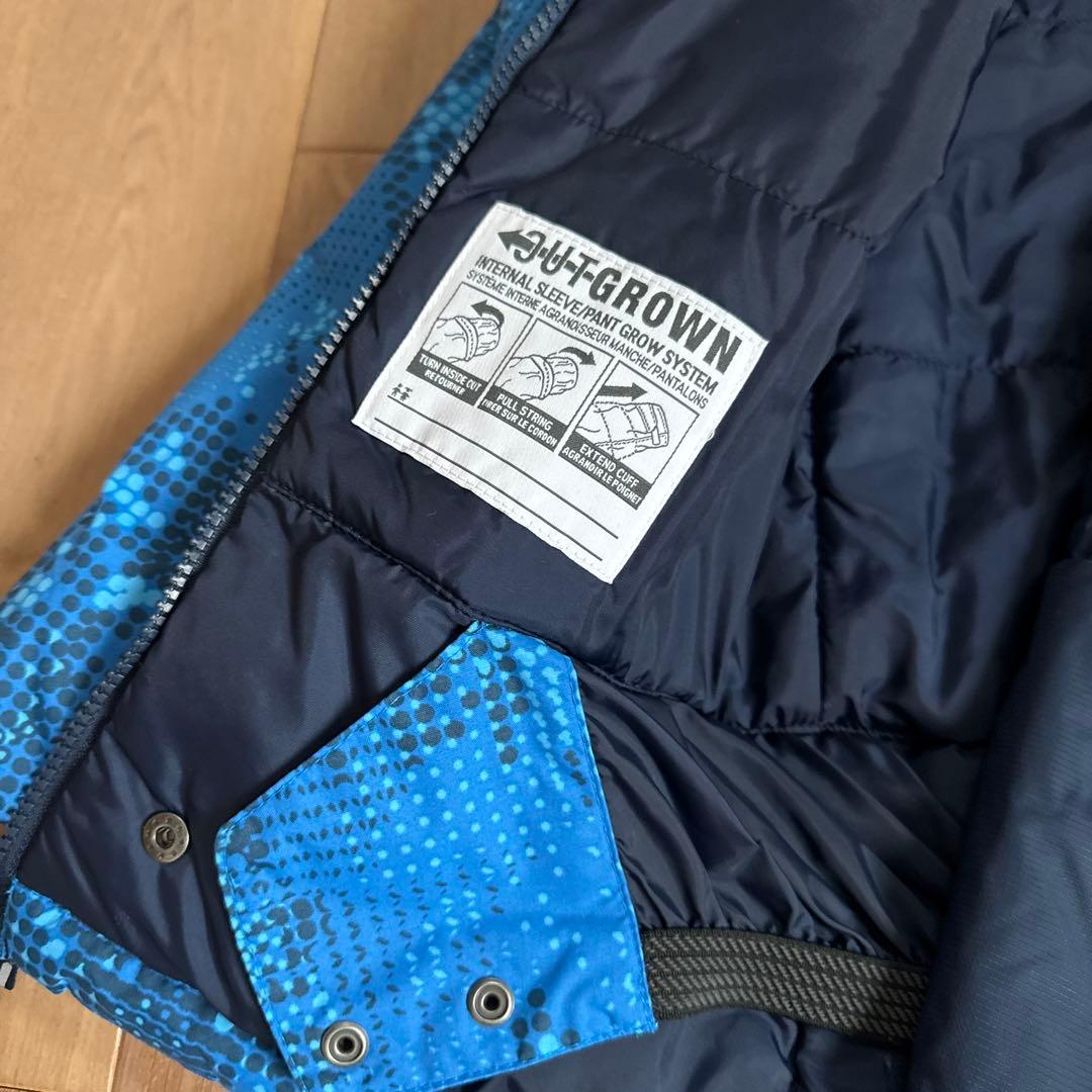 Columbia コロンビア　子ども用スノーウェア XS 青