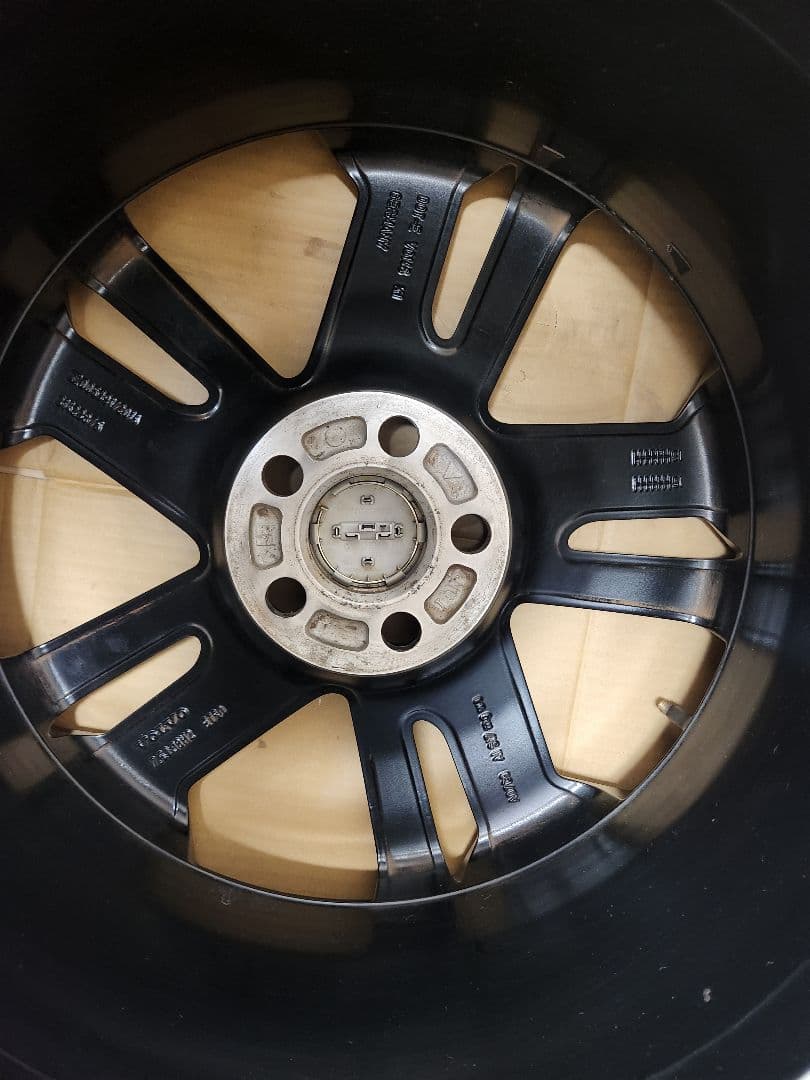 ②ボルボ 純正 18インチ 7.5J +50 5H PCD108　2本　美品