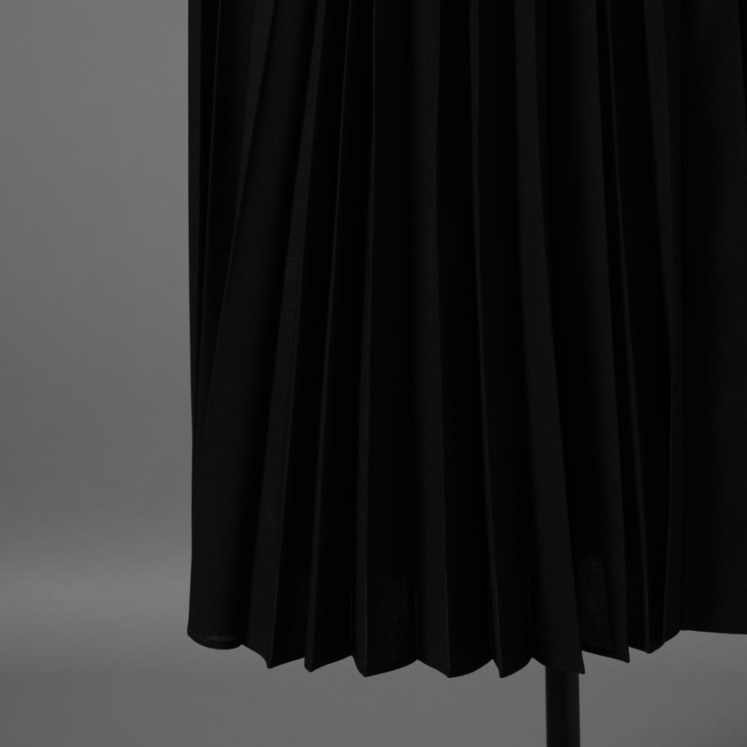 sacai サカイ/ 21SS / 異素材ドッキング プリーツスカート ロング