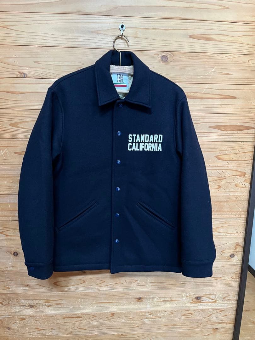 STANDARDCALIFORNIA VarsityJacket ネイビー M