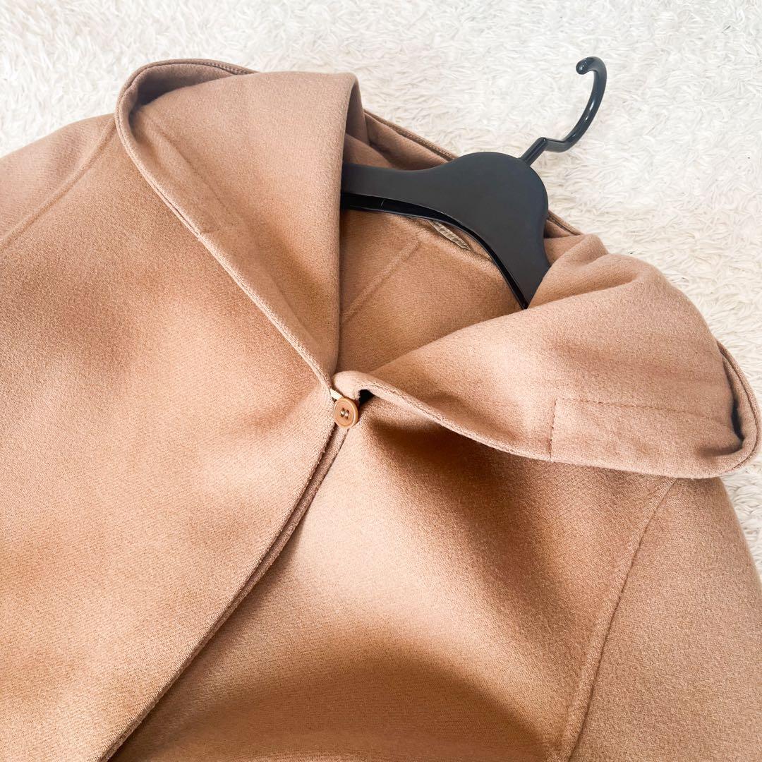 専用MaxMara クチートアマーノ ダブルフェイス フーデットコート マキシ丈
