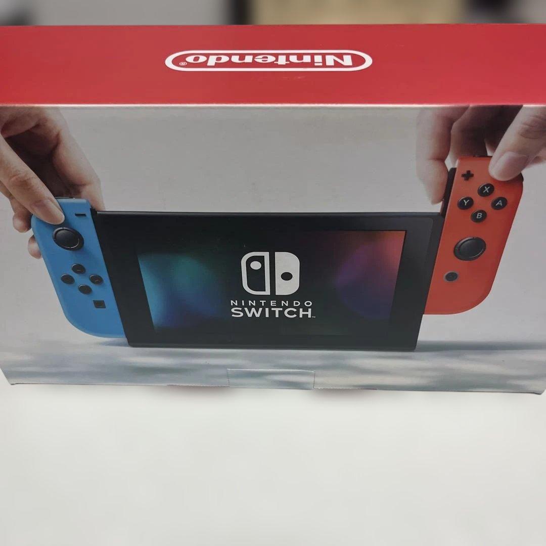 Nintendo Switch 本体 赤/青 ジョイコンプロコン、有線ポート付き