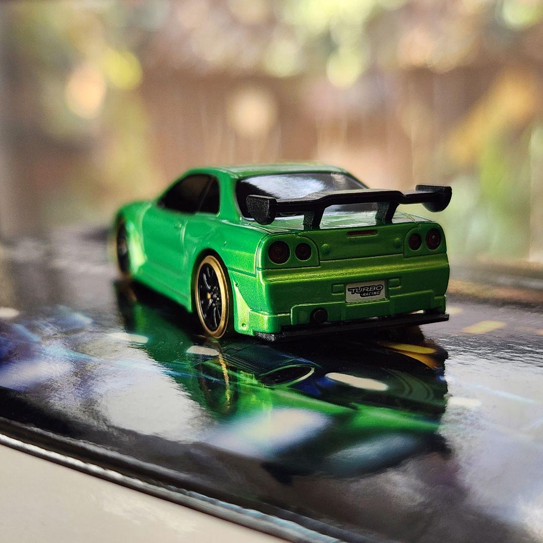 ホビーラジコン TURBO RACING 1/76 C64 RC DRIFT CAR