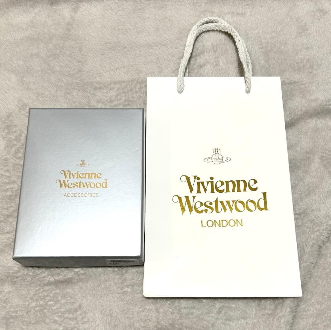 ★新品★Vivienne Westwood 三つ折り財布 ブラック エナメル 黒