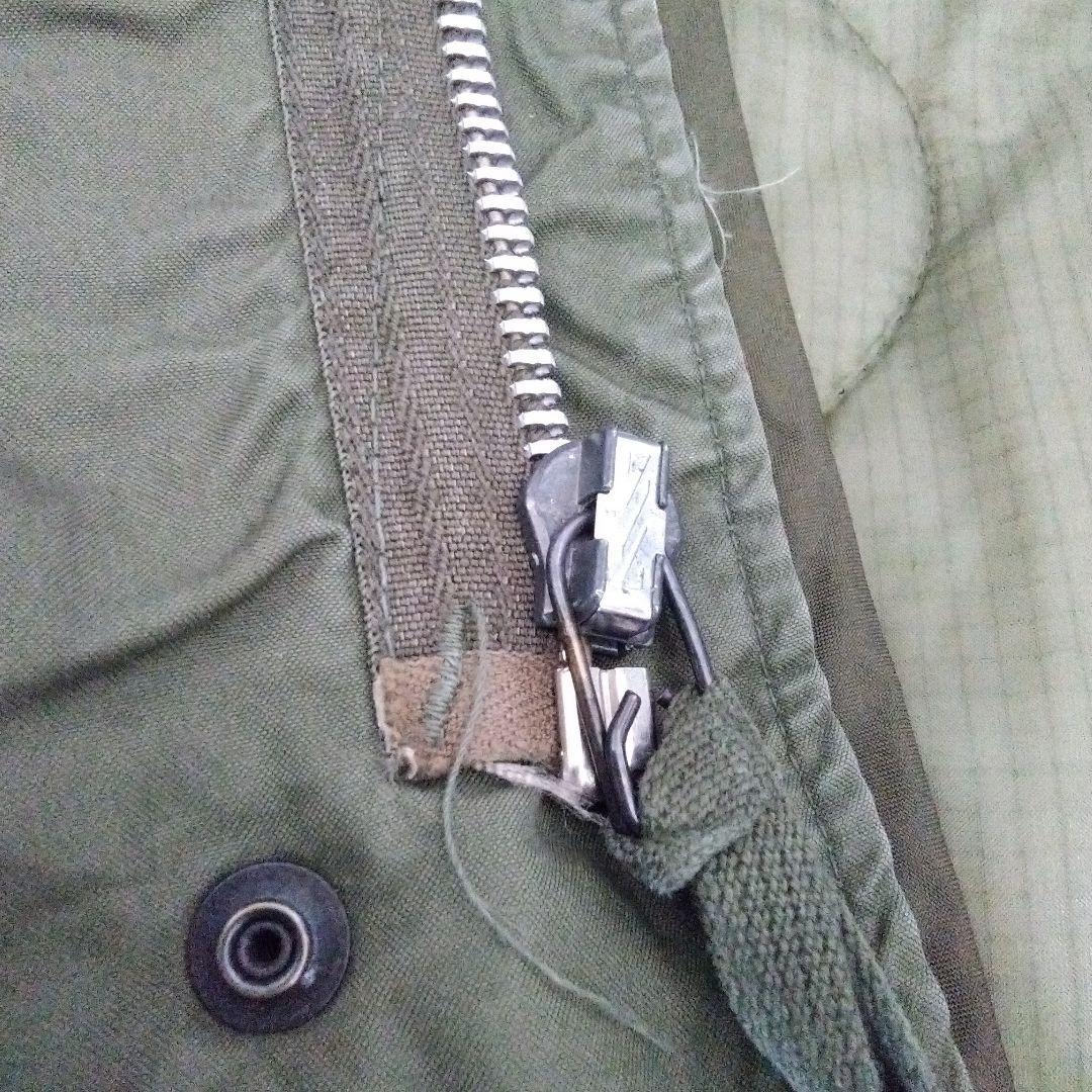 (米軍実物）m65フィッシュテール　m65モッズコート 　M ★アルミジップ★