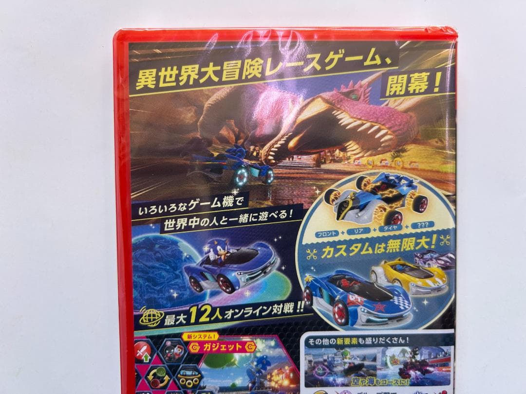 新品 Switch2 ソニックレーシング クロスワールド