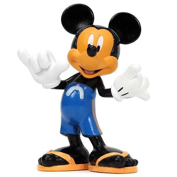 ミッキーマウス ワーゲンバス 1:24 ミニカー フィギュア付 ディズニー
