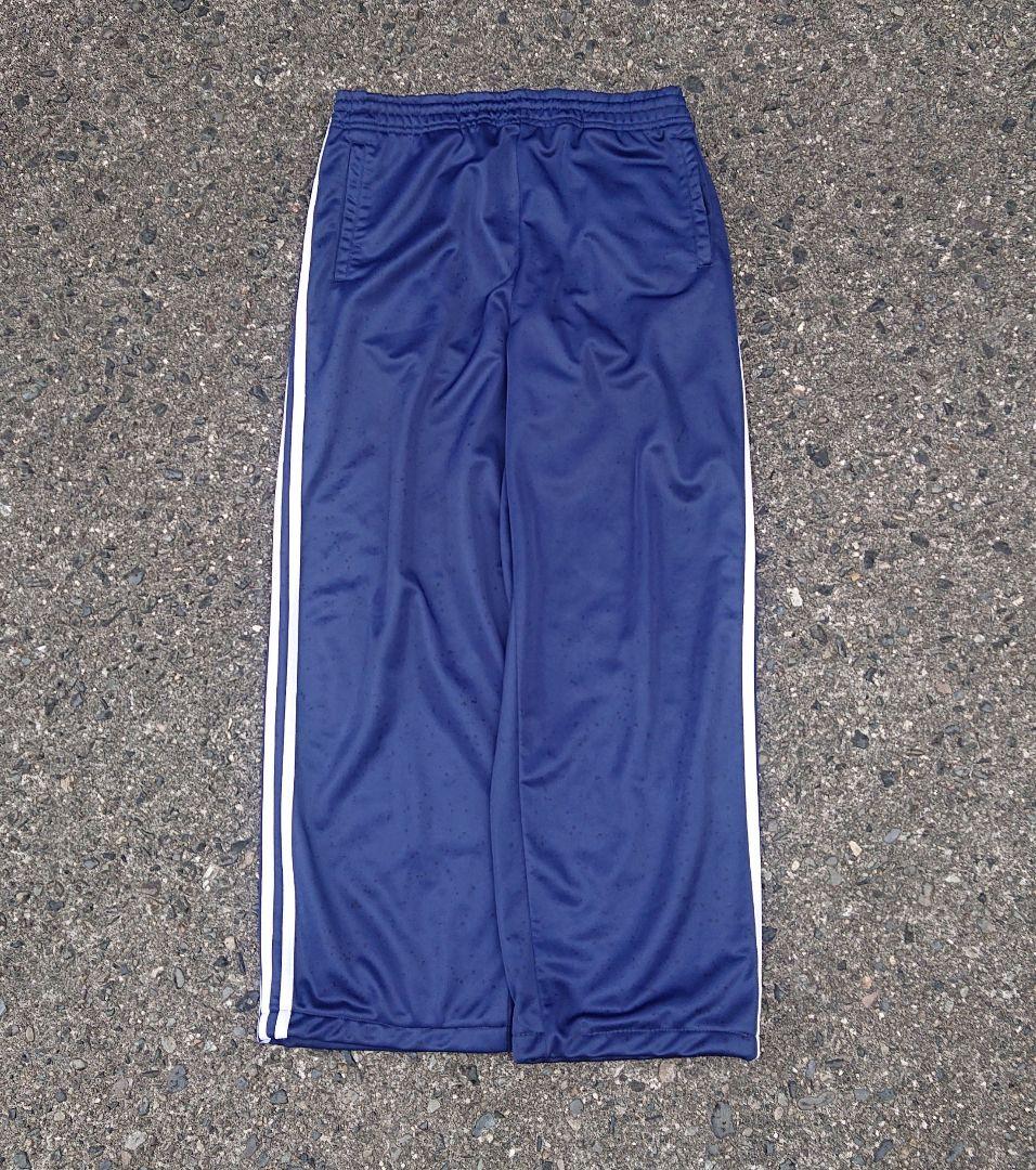 【極太バギー】80s~90s トラックパンツ ネイビー adidas