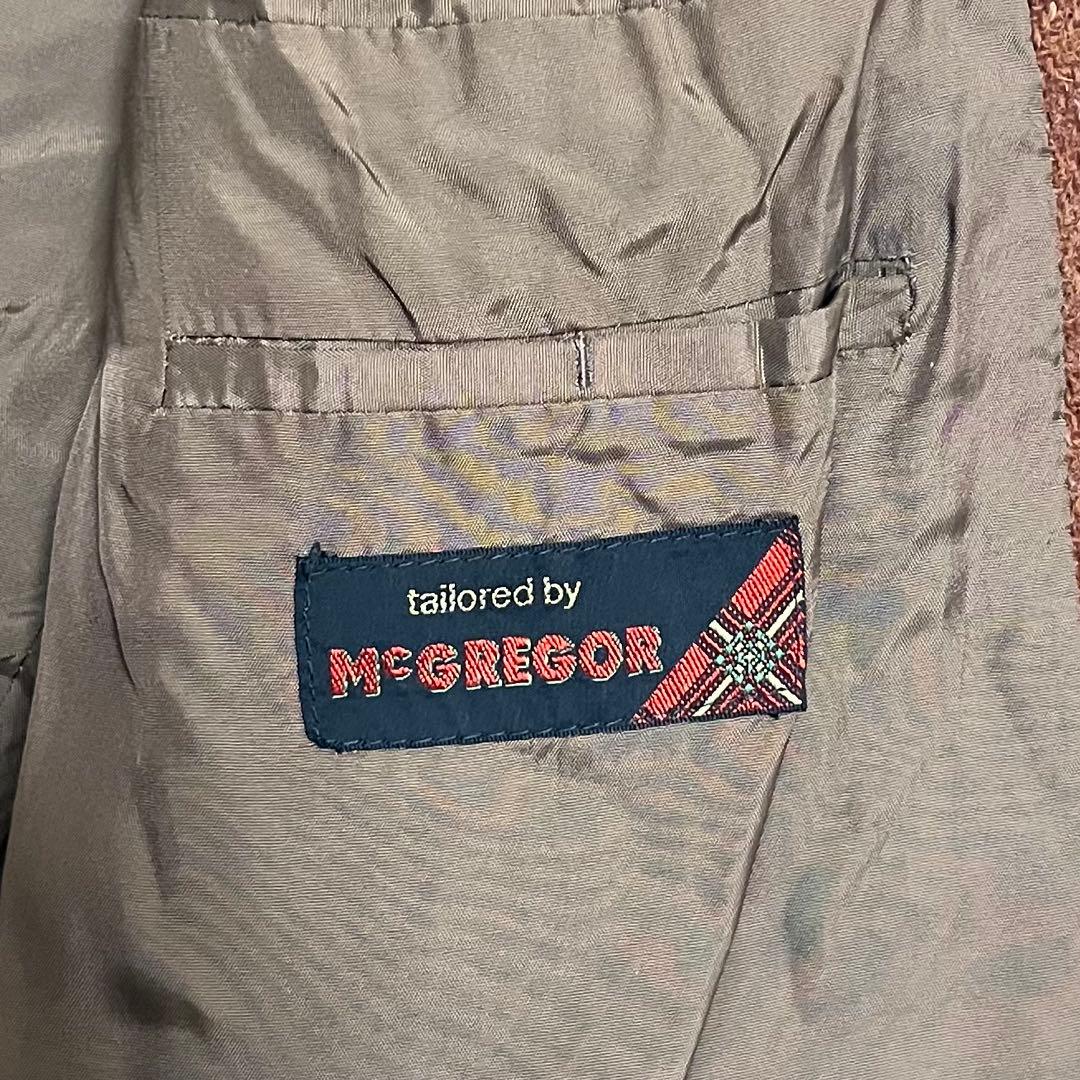 【極美品】McGregor × Harris Tweed テーラードジャケット