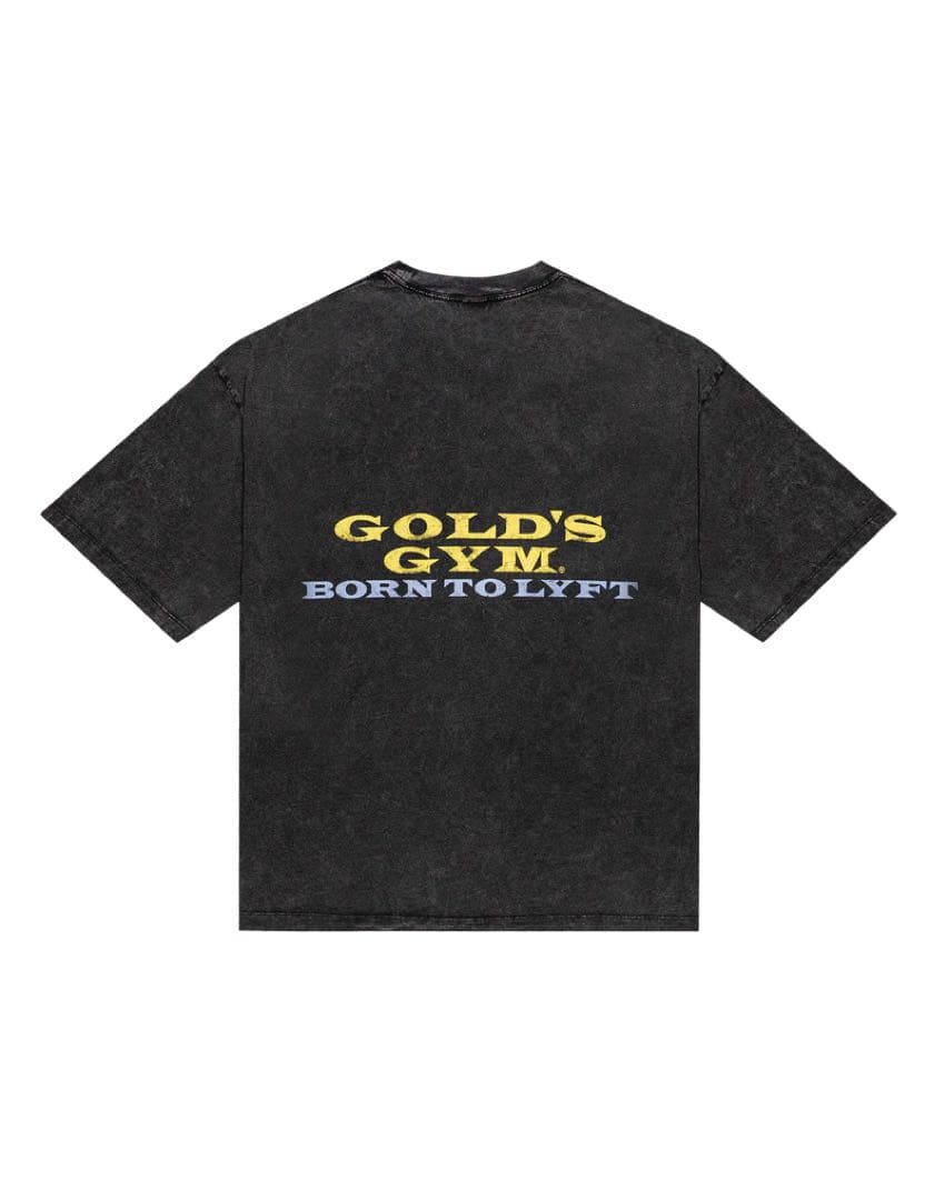 LYFT GOLD'S GYM コラボ Tシャツ ブラック Mサイズ