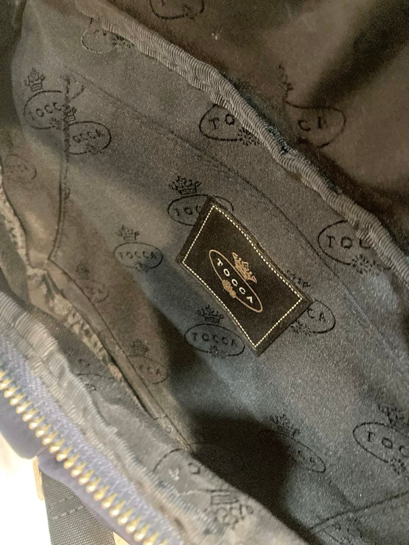 【美品】TOCCA 撥水　RIBBON KNOT BODY BAG ボディバッグ