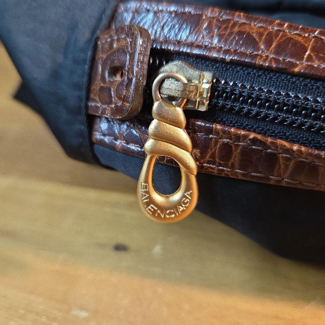 BALENCIAGA バレンシアガ ナイロンボストンバッグ