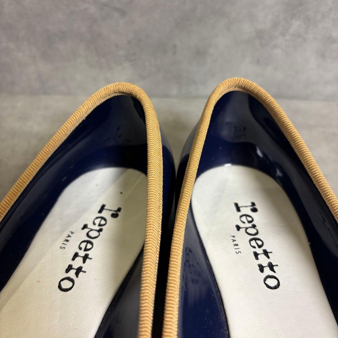 希少サイズ Repetto　レペット　レインシューズ　ネイビー　41
