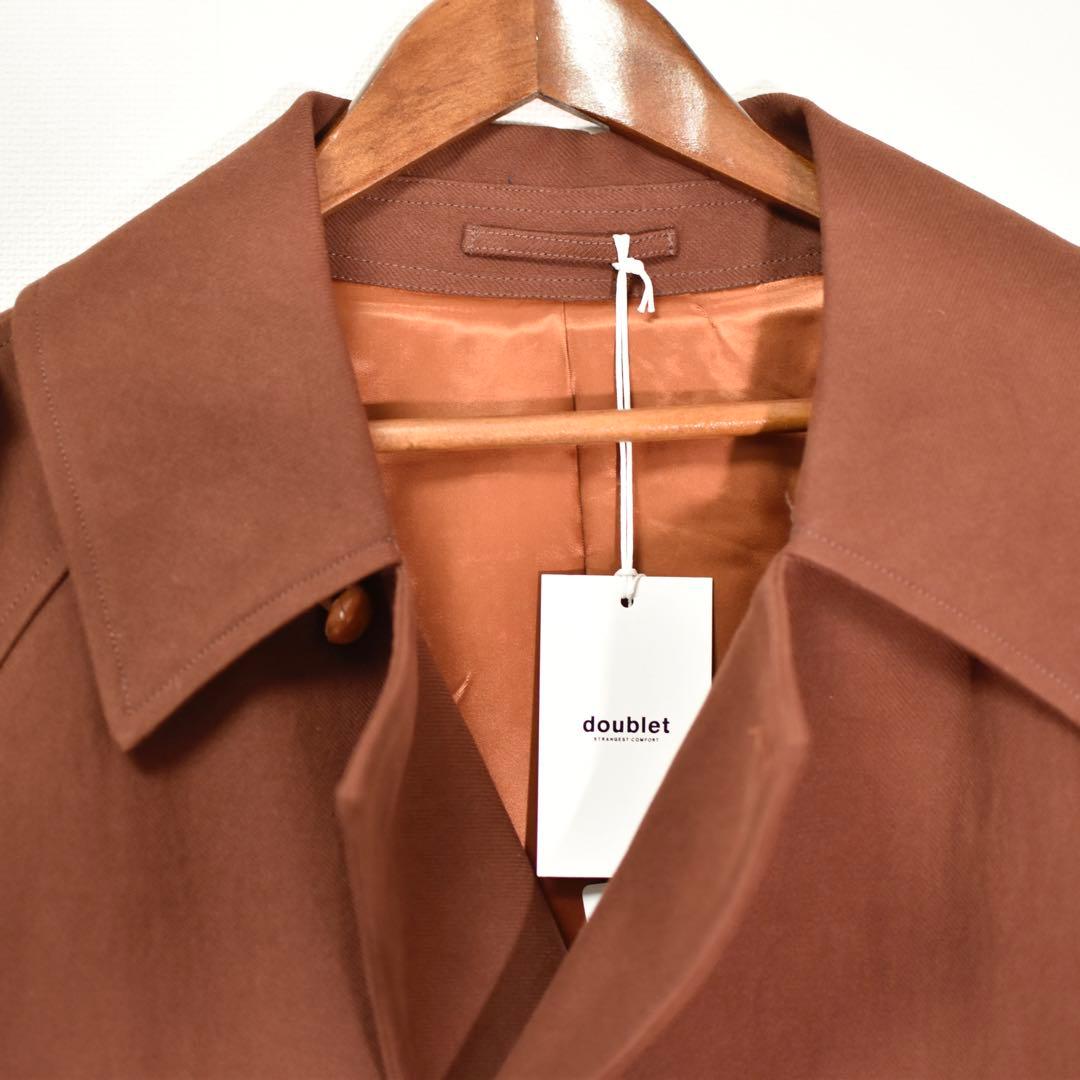 新品 doublet WOOD YARN TRENCH COAT 希少