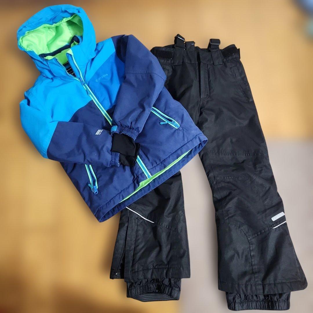 ICEPEAK スキーウェア 7-8歳用 青/緑
