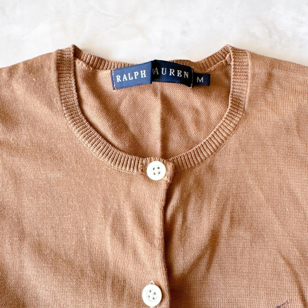 RALPH LAUREN ラルフローレン アンサンブル カーディガン 半袖 M