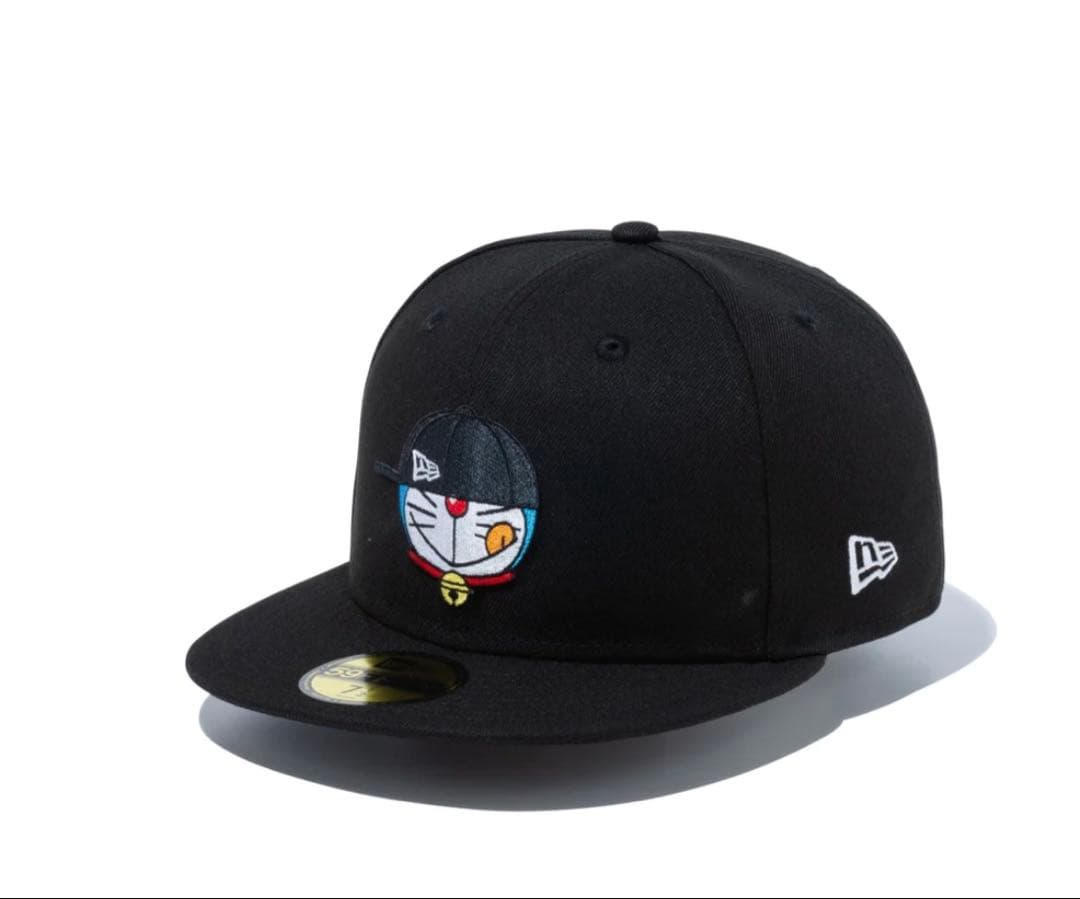 NEW ERA 59FIFTY ドラえもん フェイスロゴ ブラック